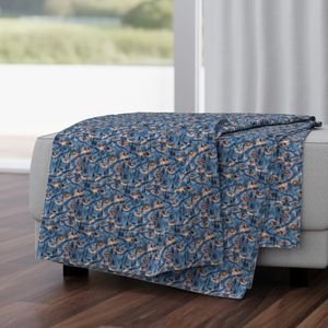 Small Scale Evening Glow - Night Before Christmas Interior Collection Decor Collection beauty evening throw blanket design