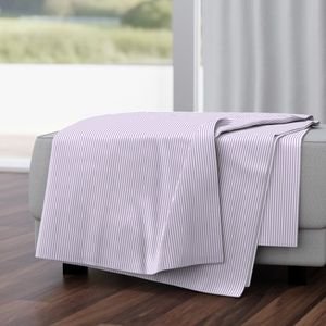 Wisteria Pinstripe in an English Country Garden Design Collection Decor Collection vertical lines throw blanket design
