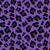 Jumbo Leopard Spots Animal Repeat Pattern Print in Turquoise Blue and Black Decor Collection Home Styling Collection Jumbo Leopard Spots Animal Repeat Pattern Print in Purple and Black colorway design