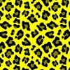 Jumbo Leopard Spots Animal Repeat Pattern Print in Turquoise Blue and Black Decor Collection Home Styling Collection Jumbo Leopard Spots Animal Repeat Pattern Print in Yellow and Black colorway design