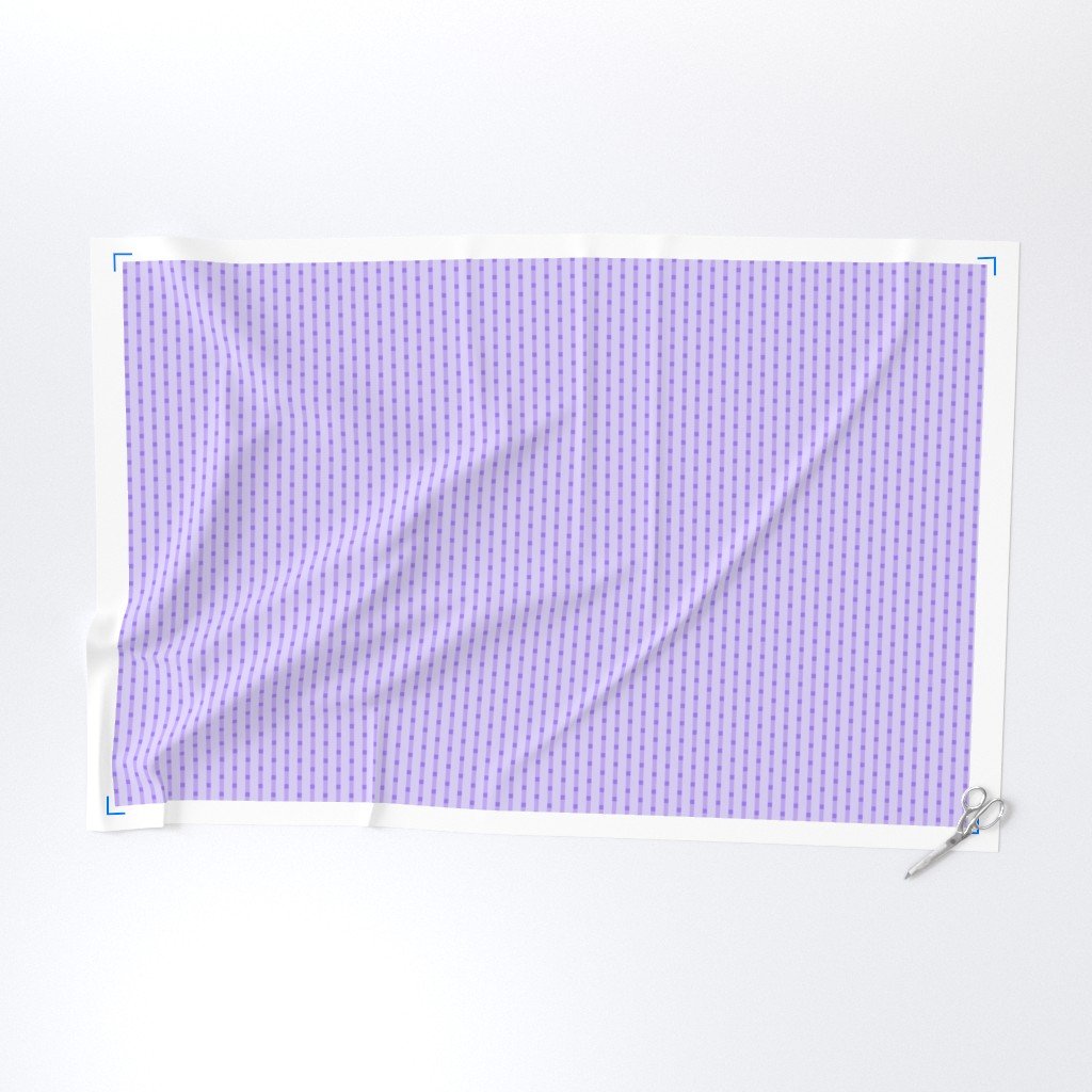 Puckered Seersucker-look Pin Stripes in Shades of Lilac Fabric puckered stripes fabric