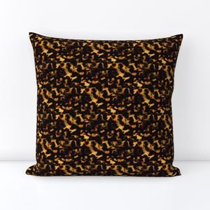 Micro Gold and and Brown Tortoisehell Seamless Repeat Pattern Home Decor Collection Decor Collection gold tortoiseshell p throw pillow design