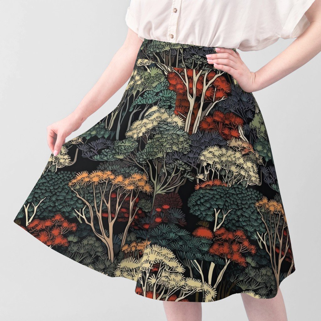 Japanese Tranquility Garden Endless Forest Fabric japanese garden fabric