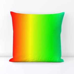 Bright Neon Rainbow Ombre Shade Design Collection Home Decor Collection rainbow ombre throw pillow design