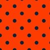 White Polkadots on Cherry Red Home Decor Collection Decor Collection Navy and Neon Orange Jumbo Dots colorway design