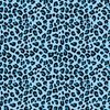 Small Blue Leopard Print