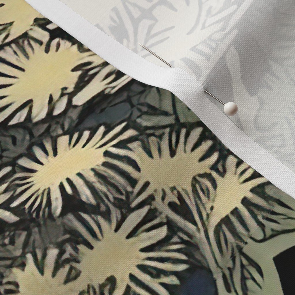 Japanese Tranquility Garden Endless Forest Fabric japanese trees fabric