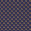 Mini Gold Crowns on Royal Blue Design Collection Interior Collection Mini Gold Crowns on Royal Blue colorway design
