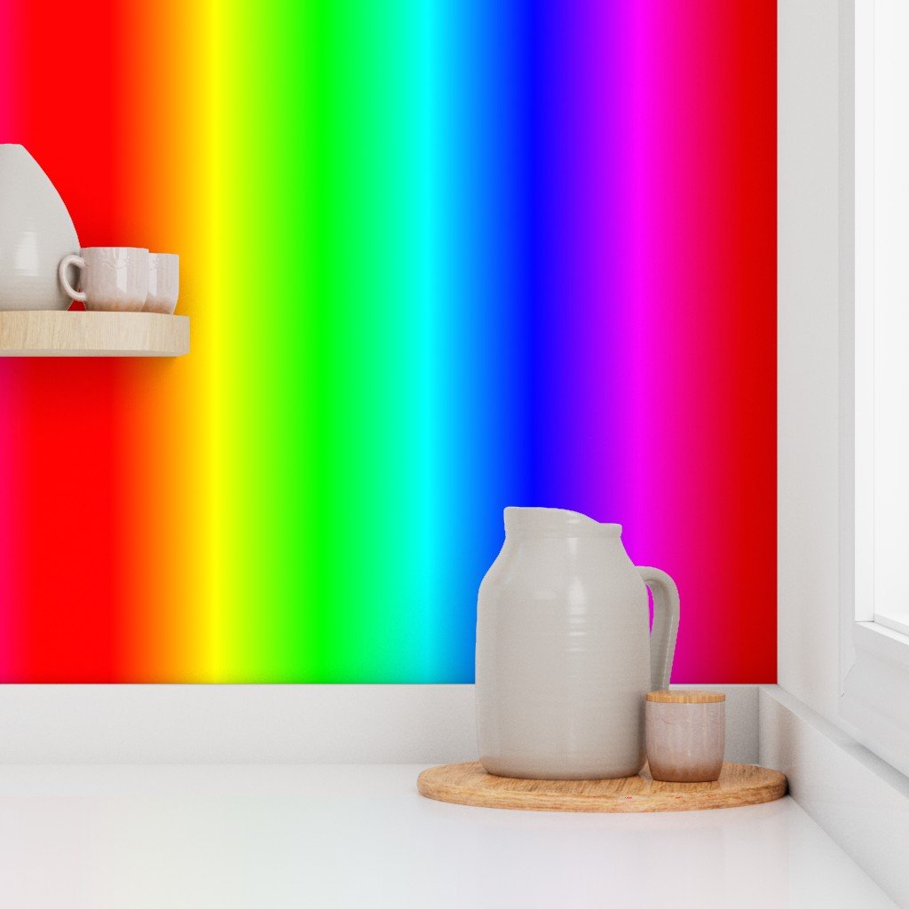 Bright Neon Rainbow Ombre Shade Design Collection Home Decor Collection rainbow ombre wallpaper