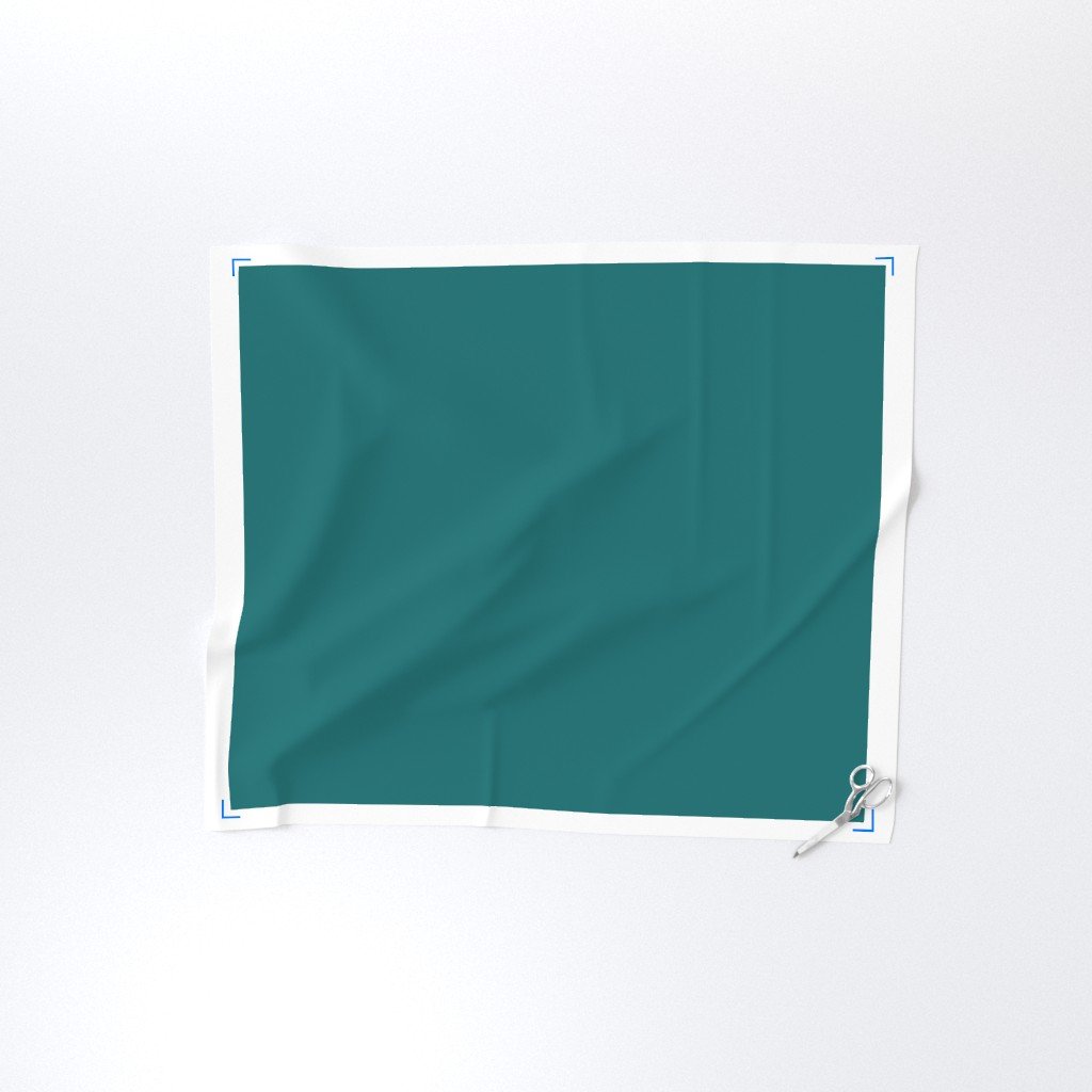 Mediterranean Sea Aqua Blue Solid Color Fabric mediterranean blue fabric