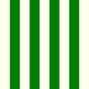 Ivory and Green 2 Inch Vertical Stripes