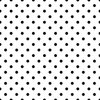 Small Polka Dots in South Beach Aqua Blue on Palm Beach Pink Interior Collection Home Decor Collection 1/2 inch Black Polkadots on White colorway design