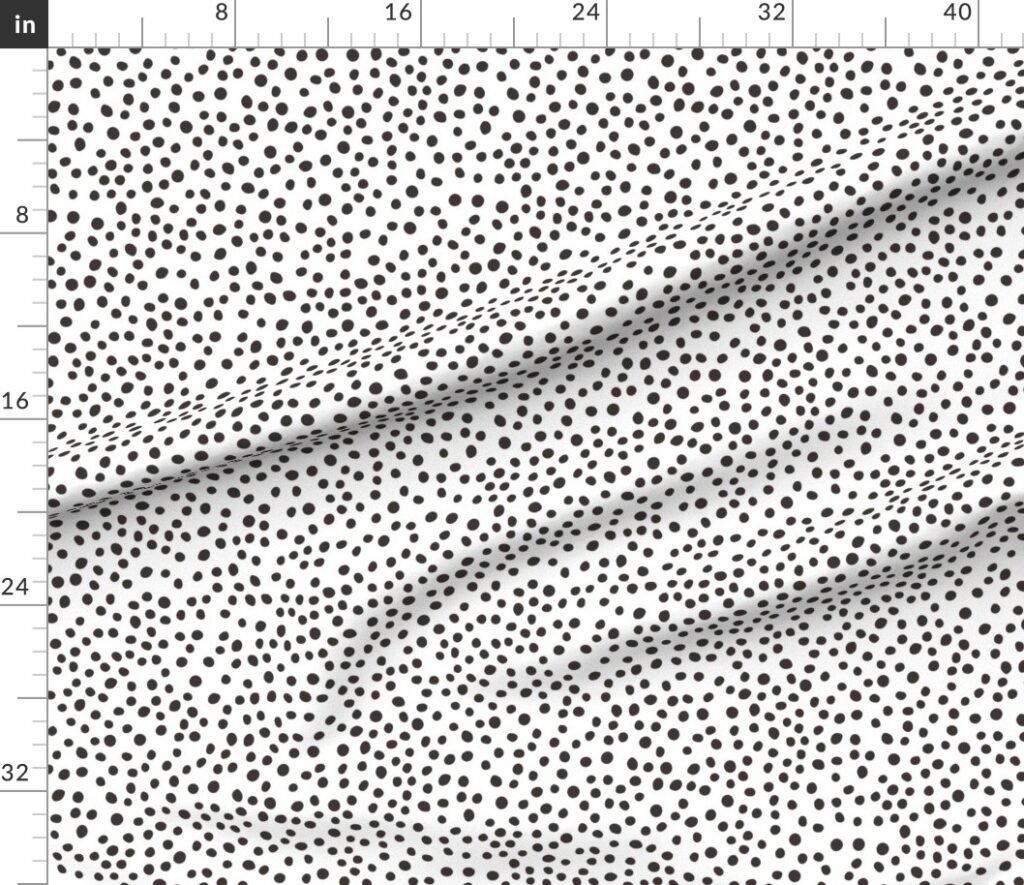 dalmations spots small Fabric design