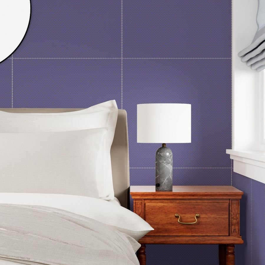 Faux Metallic gold Foil Crowns on Periwinkle Blue Color of the Year Interior Collection Design Collection color of the year wallpaper