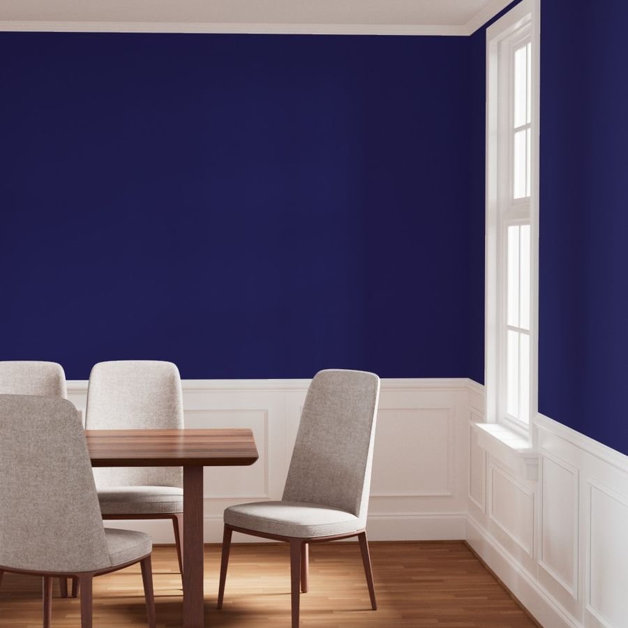 Adriatic Sea Blue Solid Color Design Collection Home Styling Collection solid blue wallpaper