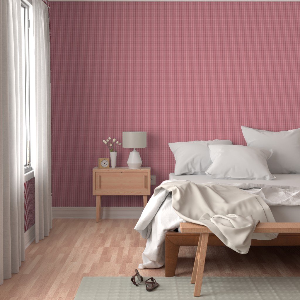 Small USA Flag Red and White Gingham Checks Interior Collection Design Collection red and gingham wallpaper