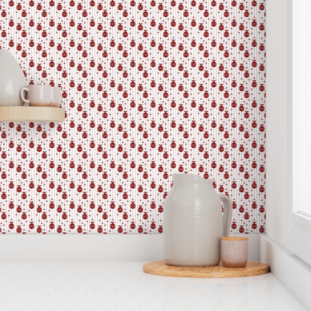 Dark Christmas Christmas Candy Apple Red Ball Ornaments Wallpaper ball ornaments wallpaper