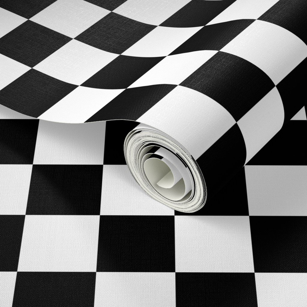Large Black and White Check Wallpaper black check wallpaper