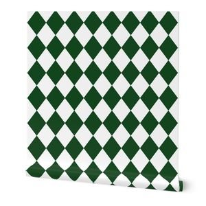 Hunter Green Modern Diamond Pattern Decor Collection Home Styling Collection bright hunter wallpaper design