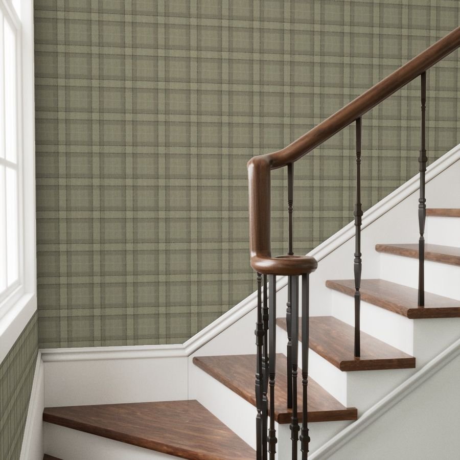 Yellow Gold Vintage Christmas Tartan Plaid Decor Collection Home Styling Collection yellow gold tartan wallpaper