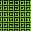 Halloween Harlequin Diamond Check Slime Green Black Seamless Pattern