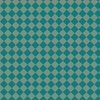 Classic Teal and Sage Green 1 Inch Diagonal Check