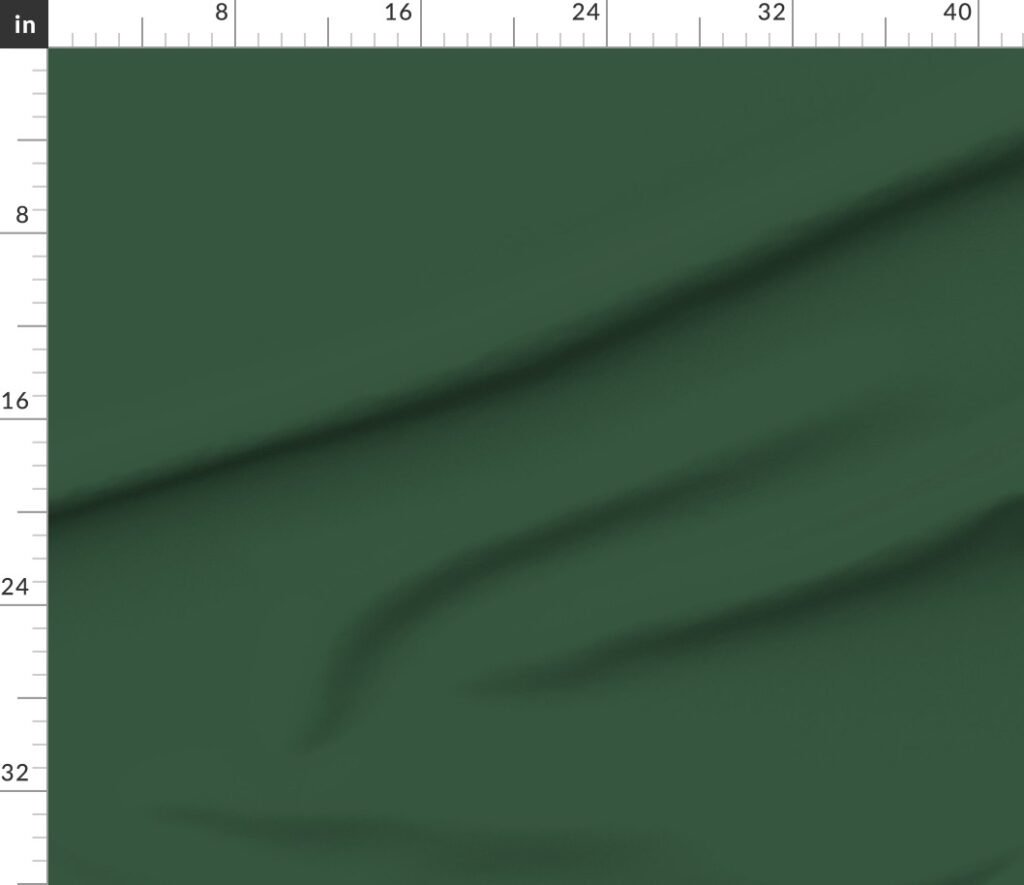 Forest Green Solid Christmas Toile Collection Fabric design