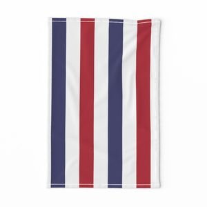 2 inch Flag Red White and Blue Alternating V Stripes Interior Collection Design Collection flag stripes tea towel design