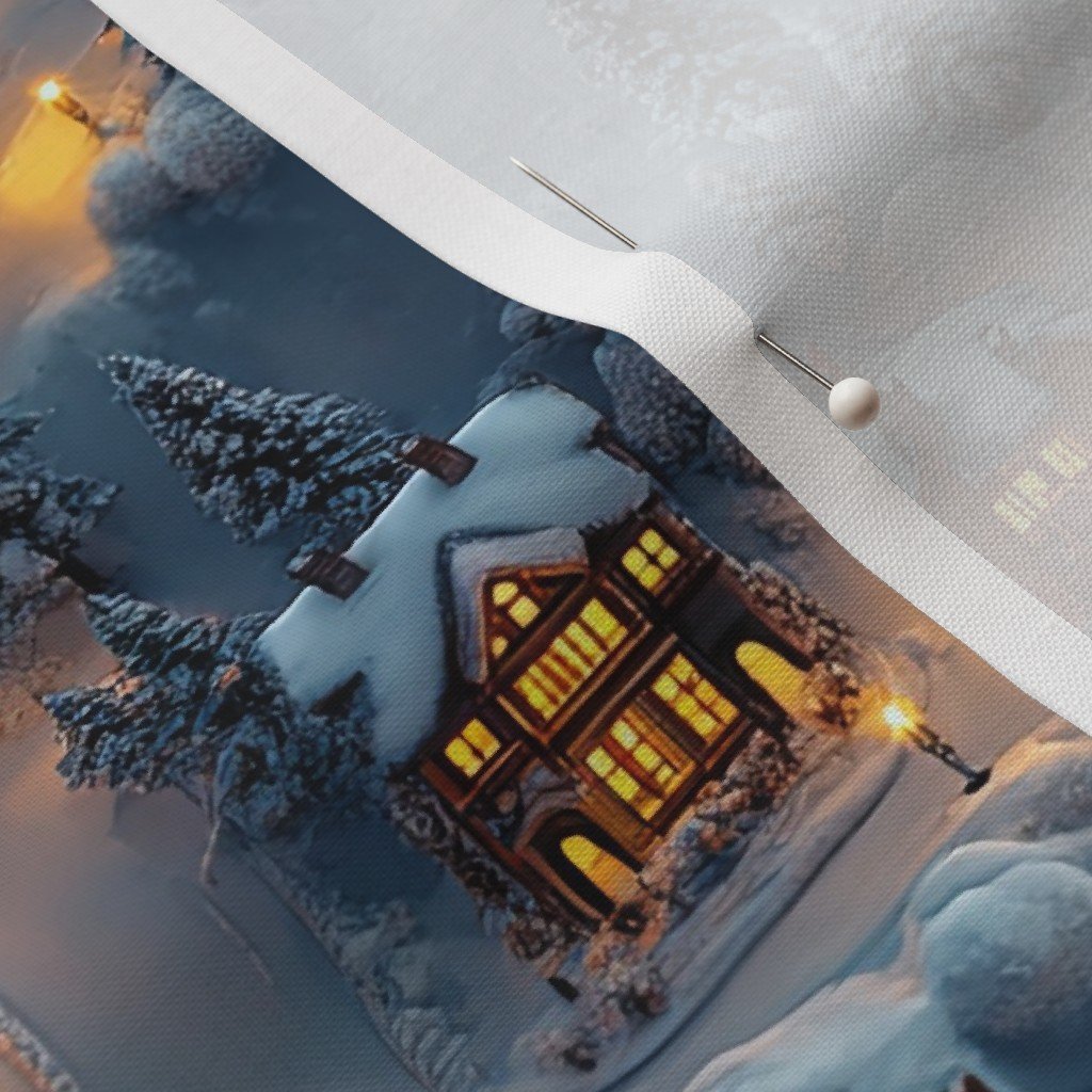 Night Before Christmas - Winters Whisper Home Styling Collection Decor Collection homes fabric