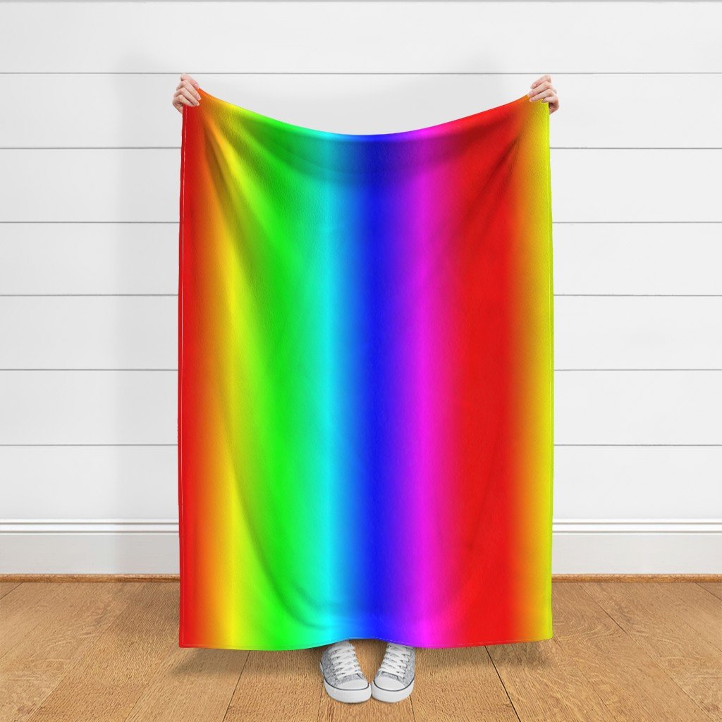 Bright Neon Rainbow Ombre Shade Design Collection Home Decor Collection glittering fabric