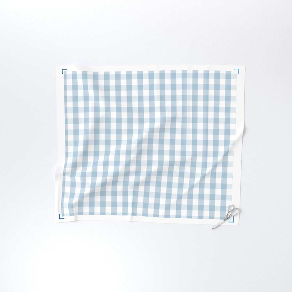 Sky Blue and White French Provincial Winter Gingham Check Home Styling Collection Interior Collection french provincial fabric