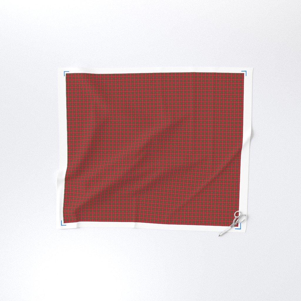 Christmas Berry Red and Green Tartan with Beige and White Lines Home Styling Collection Decor Collection christmas green fabric