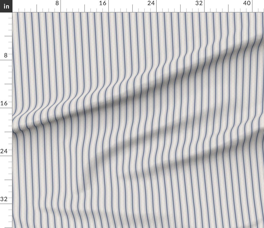 Mini Stressed Blue Denim Mattress Ticking Home Decor Collection Interior Collection denim blue fabric