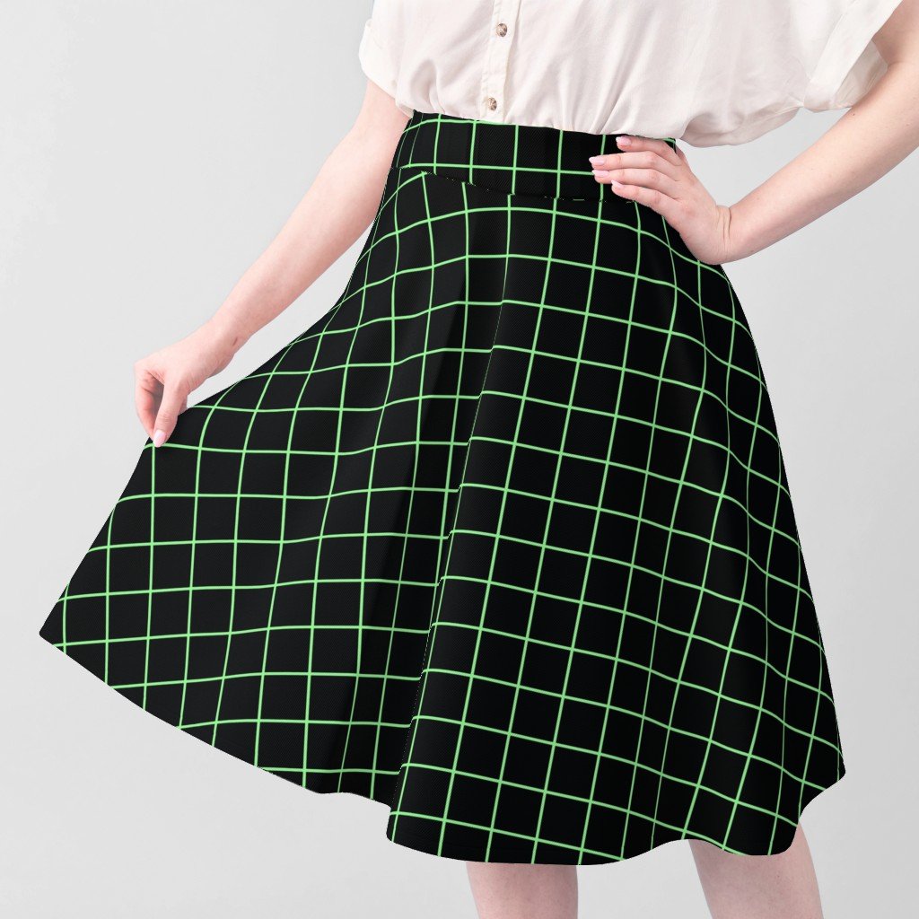 Mint Green and Black 2 Inch Grid Home Decor Collection Design Collection mint green fabric