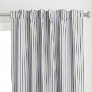 Mini Stressed Blue Denim Mattress Ticking Home Decor Collection Interior Collection blue denim curtain design