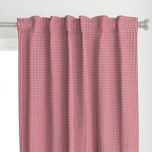 Small USA Flag Red and White Gingham Checks Interior Collection Design Collection flag checks curtain design