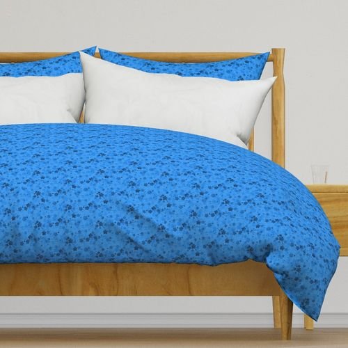 Classic Blue Pastel Watercolor Cherry Blossom Flowers and Vines Home Styling Collection Interior Collection flowers vines duvet cover design