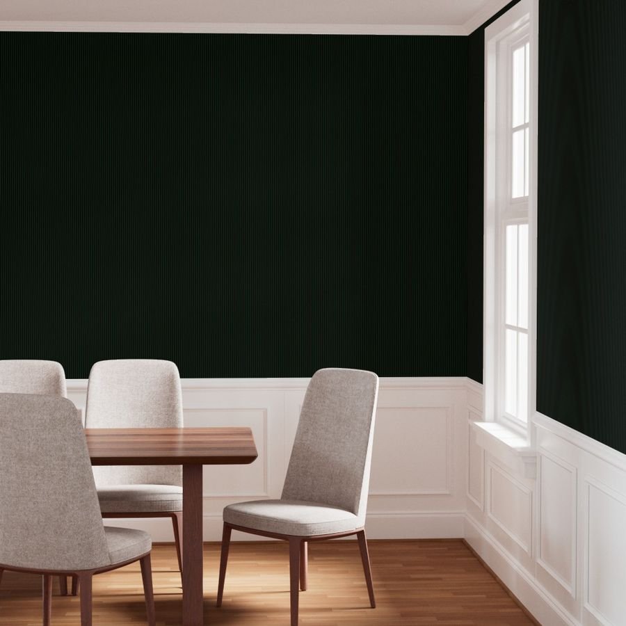 Micro Thin Halloween Stripes in Green and Black Wallpaper green black stripe wallpaper
