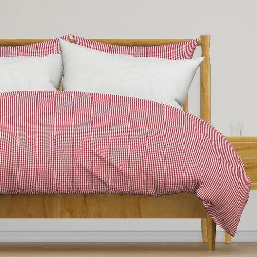 Small USA Flag Red and White Gingham Checks Interior Collection Design Collection red and gingham duvet cover design