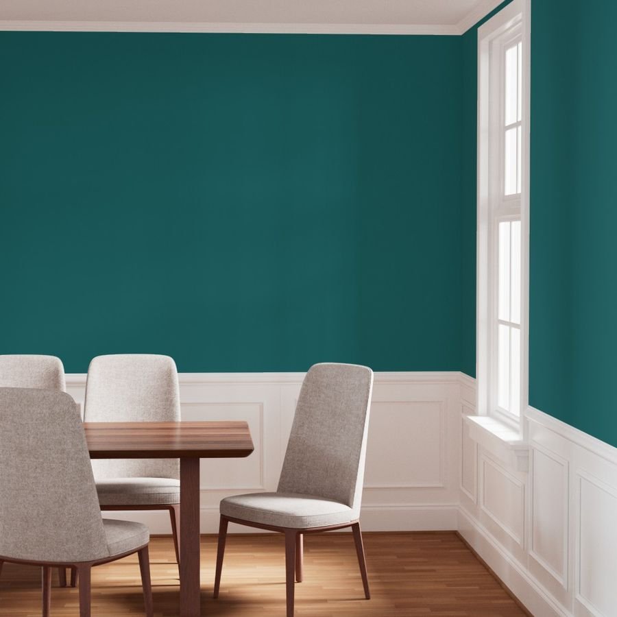 Mediterranean Sea Aqua Blue Solid Color Wallpaper mediterranean blue wallpaper