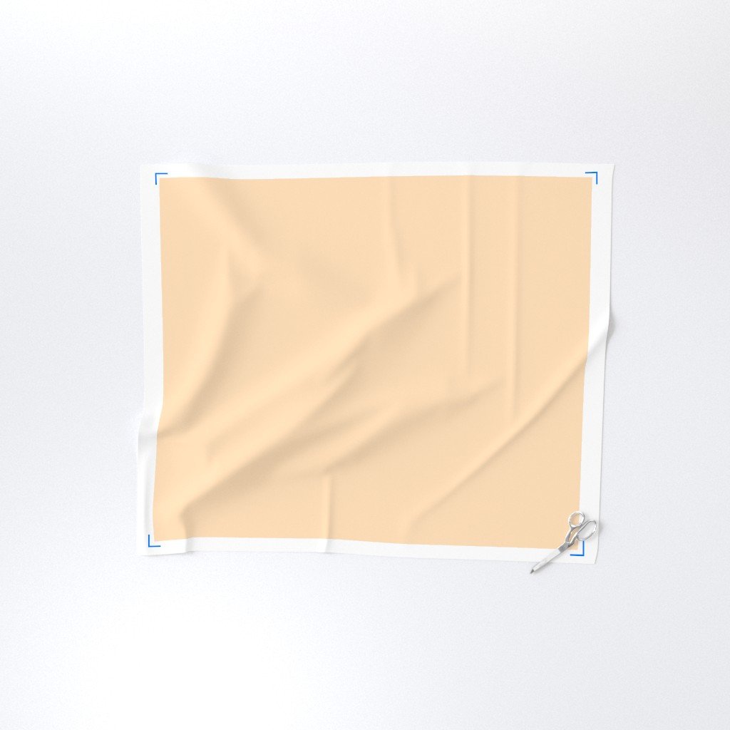 Solid Coordinate Pastel Peachy Orange Color Fabric soft peach solid fabric
