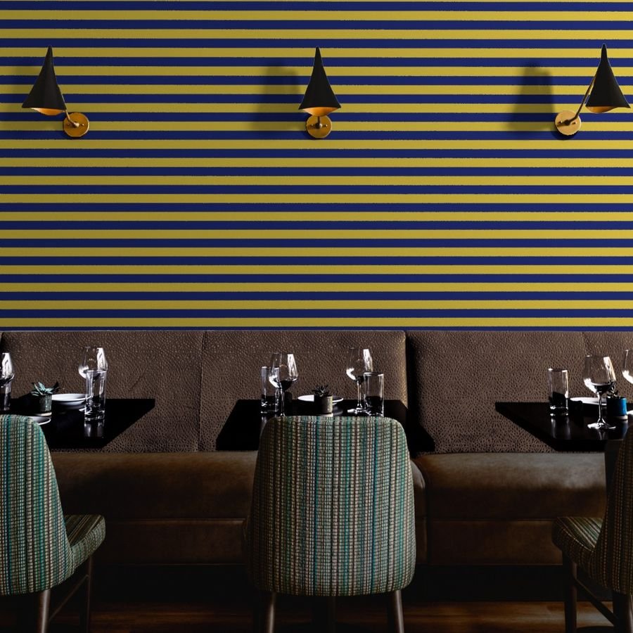 Arizona State Blue and Old Gold Horizontal Stripes Wallpaper arizona stripes wallpaper