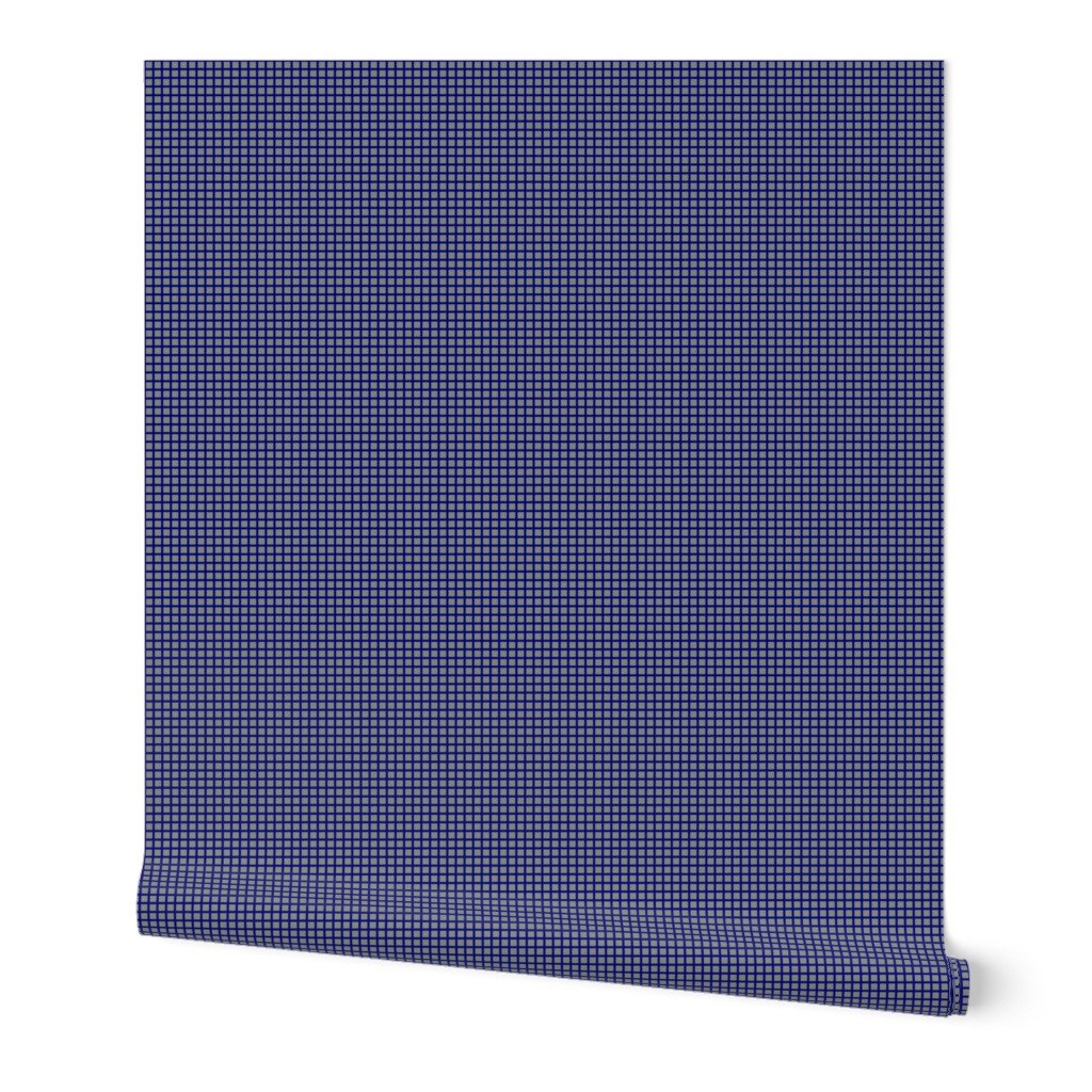 Modern Navy and Sage Green 1/2 Inch Grid Wallpaper home decor wallpaper