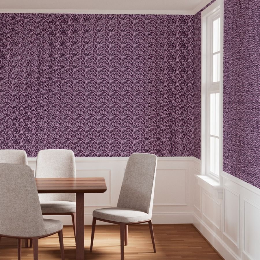 Small Purple Pink Leopard Print Wallpaper purple fur wallpaper