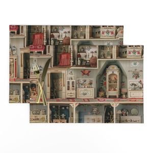 Quaint and Charming Dollshouse Rooms with Ditsy Decor 2 Home Styling Collection Interior Collection dolls house decor placemat design
