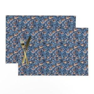 Small Scale Evening Glow - Night Before Christmas Interior Collection Decor Collection christmas placemat design