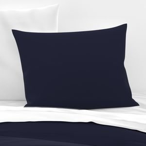 Southern Antarctic Ocean Blue Solid Color Interior Collection Design Collection solid blue color pillow sham design