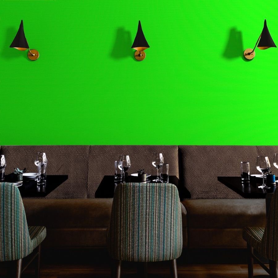 Yellow on Green on Lemon and Lime Grid 1/2 inch Wallpaper lemon and lime wallpaper