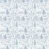 Christmas Nutcracker Toile Midnight Navy Design Collection Home Styling Collection Christmas Nutcracker Toile Blue colorway design