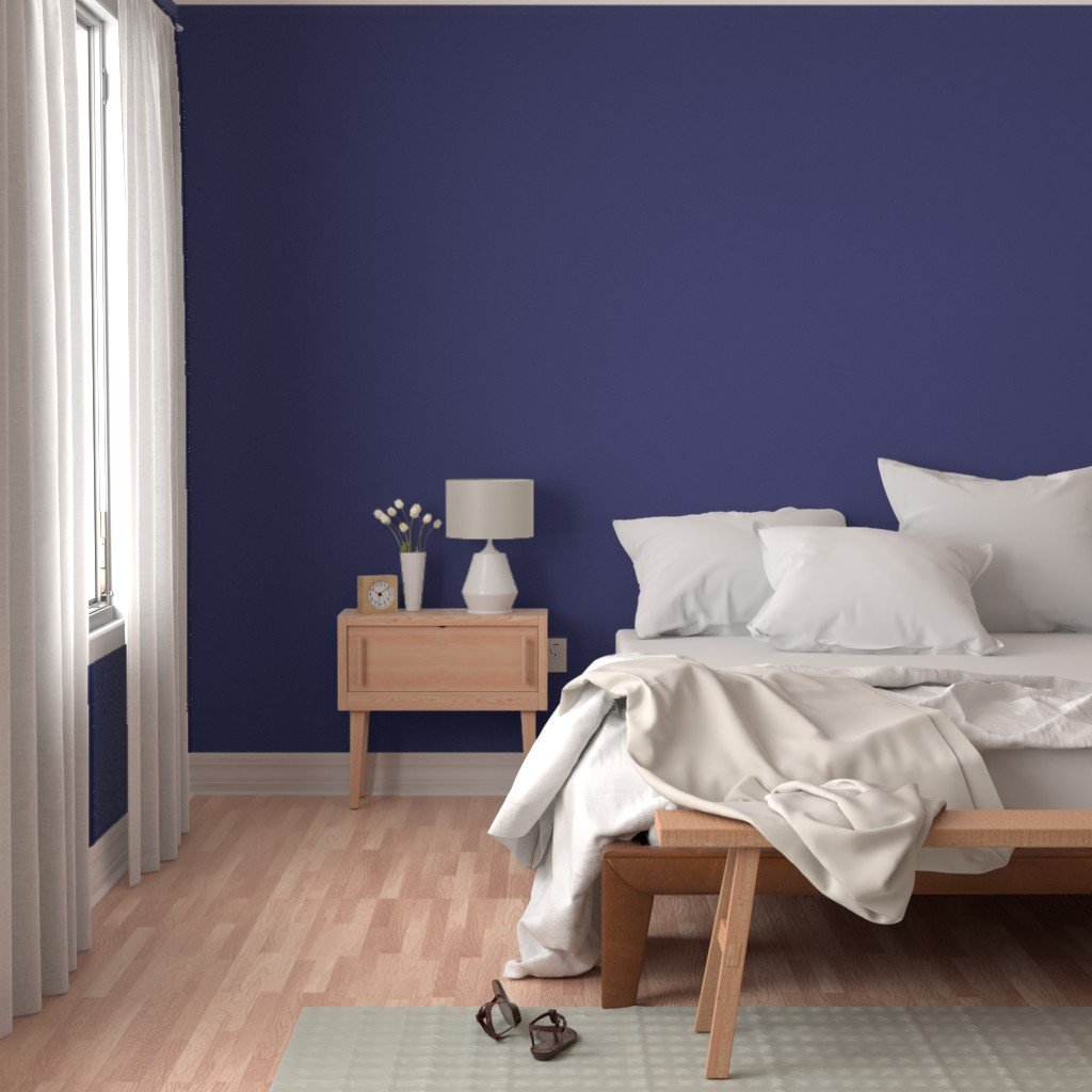 Aegean Sea Blue Solid Wallpaper solid blue color wallpaper